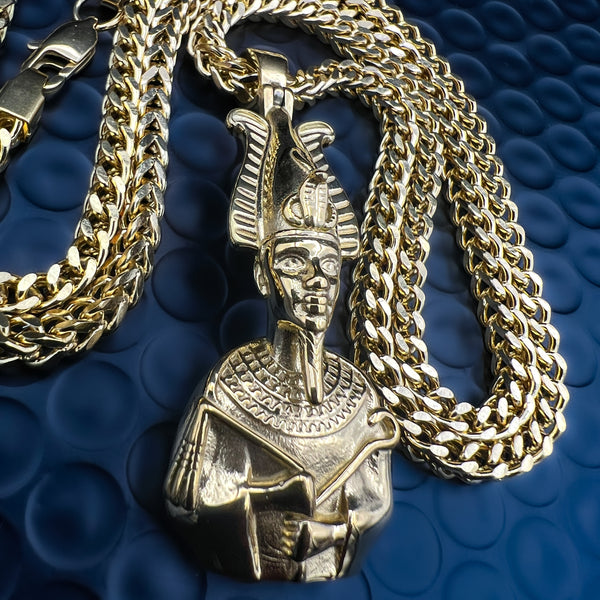 Ausar/ Asar/ Osiris Gold Chain