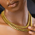 Gold Cuban Chain 8mm