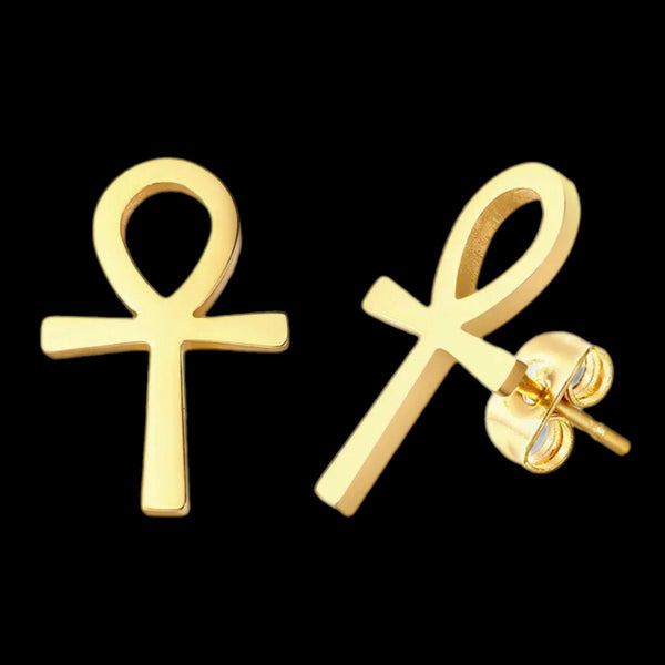 ANKH Stud Earrings