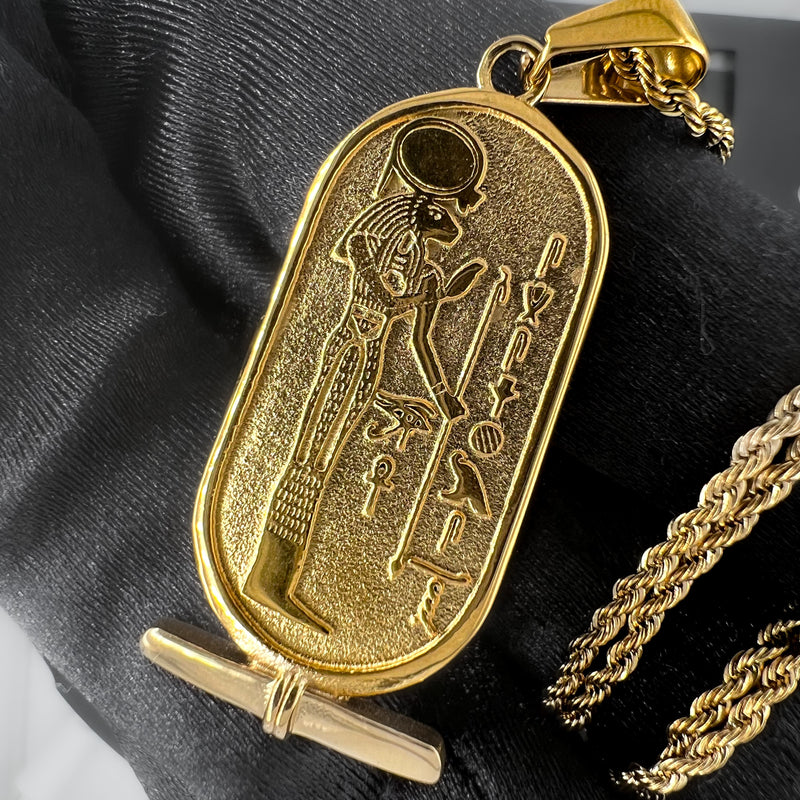 Sekhmet Protection Cartouche Necklace