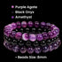 Amethyst Cyrstal Bracelet Bundle