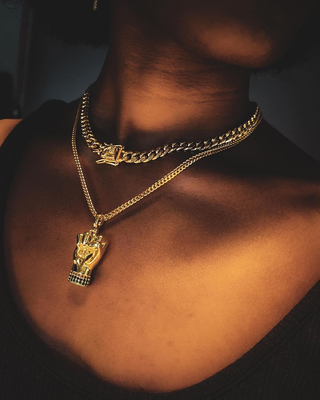 Born store for Gretaness Pendent with Cuban Link