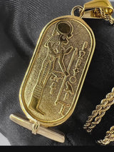 Sekhmet Protection Cartouche Necklace