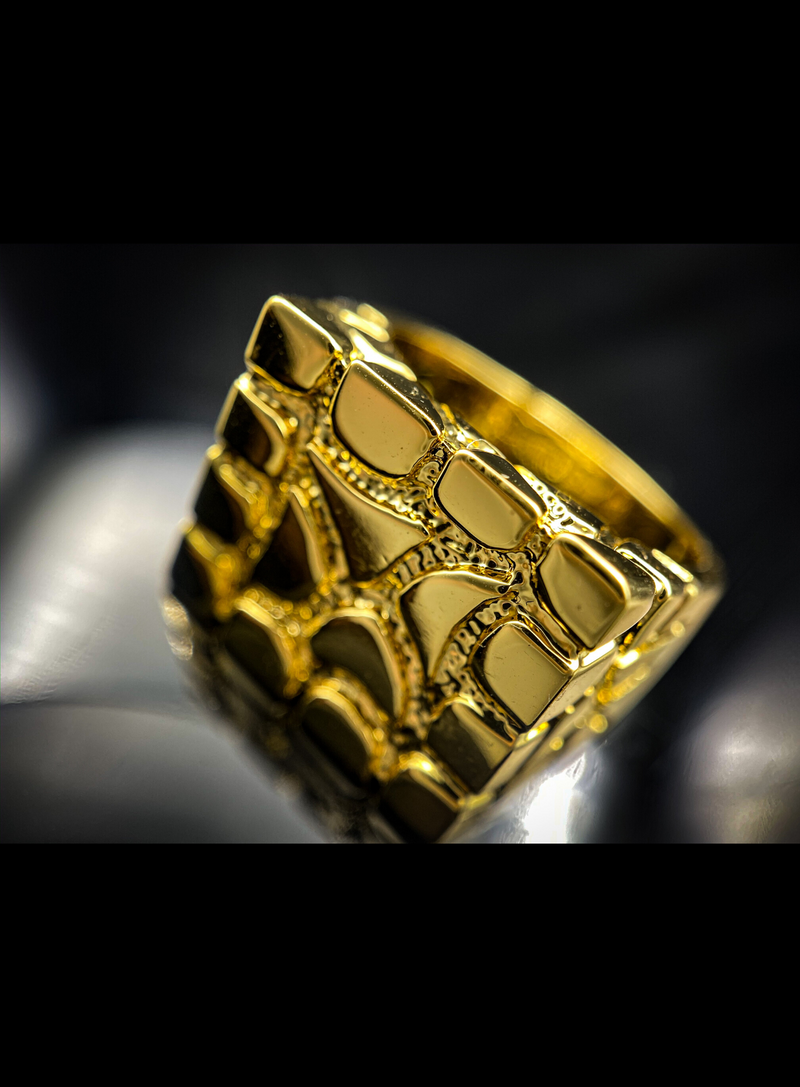 Gold Nugget Ring