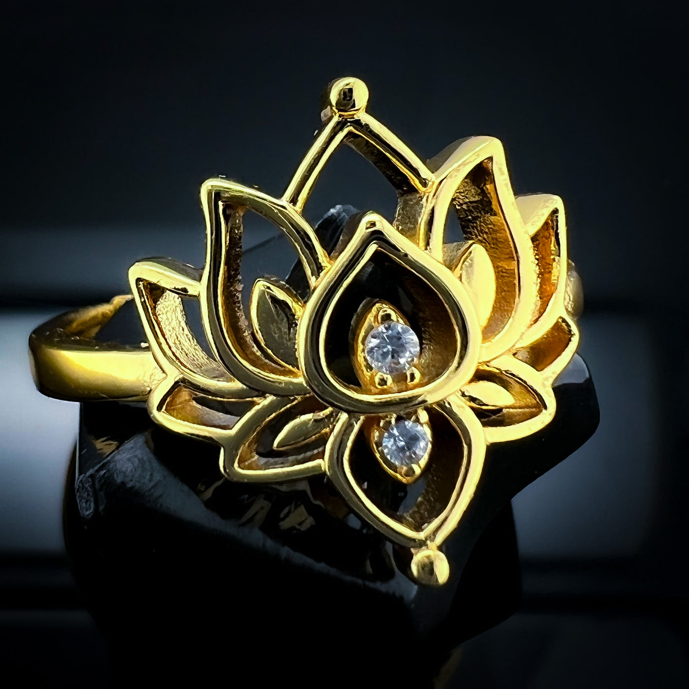 Buy GIVA 92.5 Sterling Silver Lotus Crown Ring for Women Online At Best  Price @ Tata CLiQ