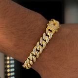 Iced Out Cuban Link Bracelet