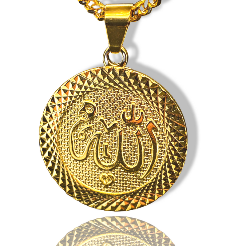 Allah Islam Gold Chain