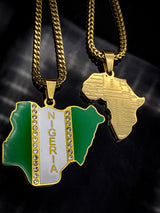 Nigeria Flag Chain