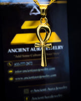 Little Ankh Gold Necklace