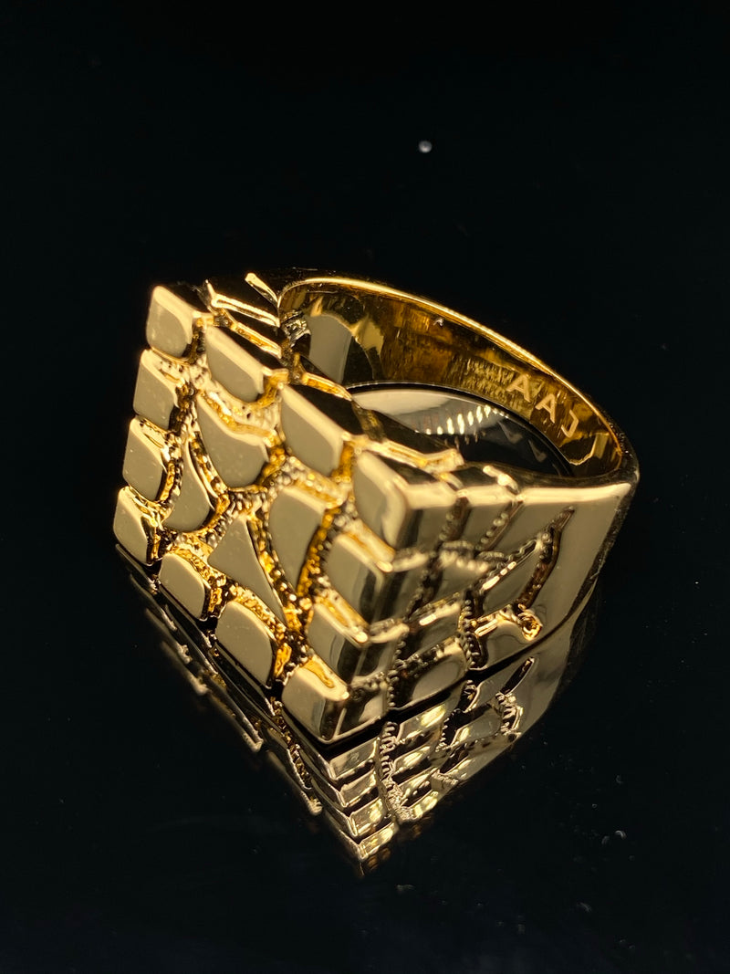 Gold Nugget Ring