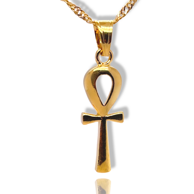 Little Ankh Gold Necklace