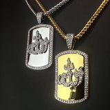 Allah Iced Gold Chain