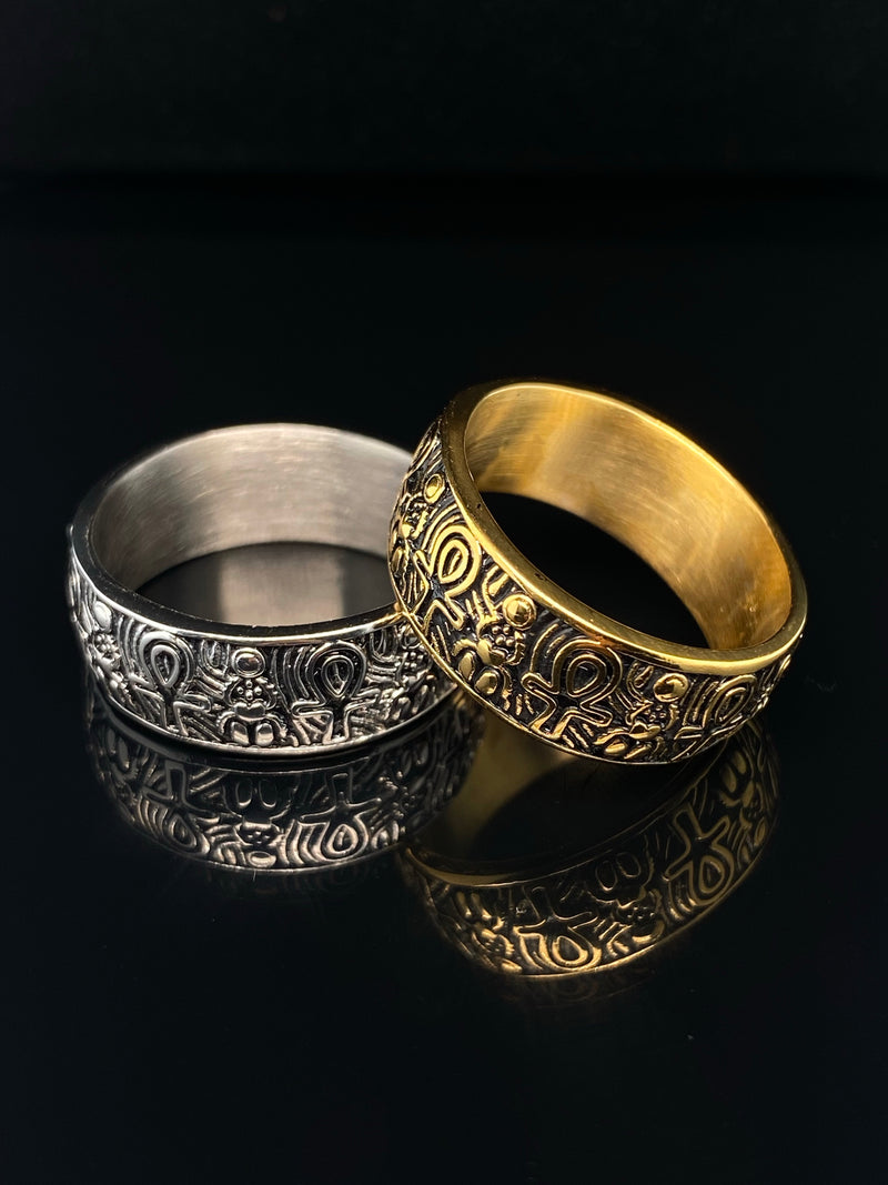 Khepra ANKH Ring