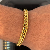 Cuban Link Gold Bracelet