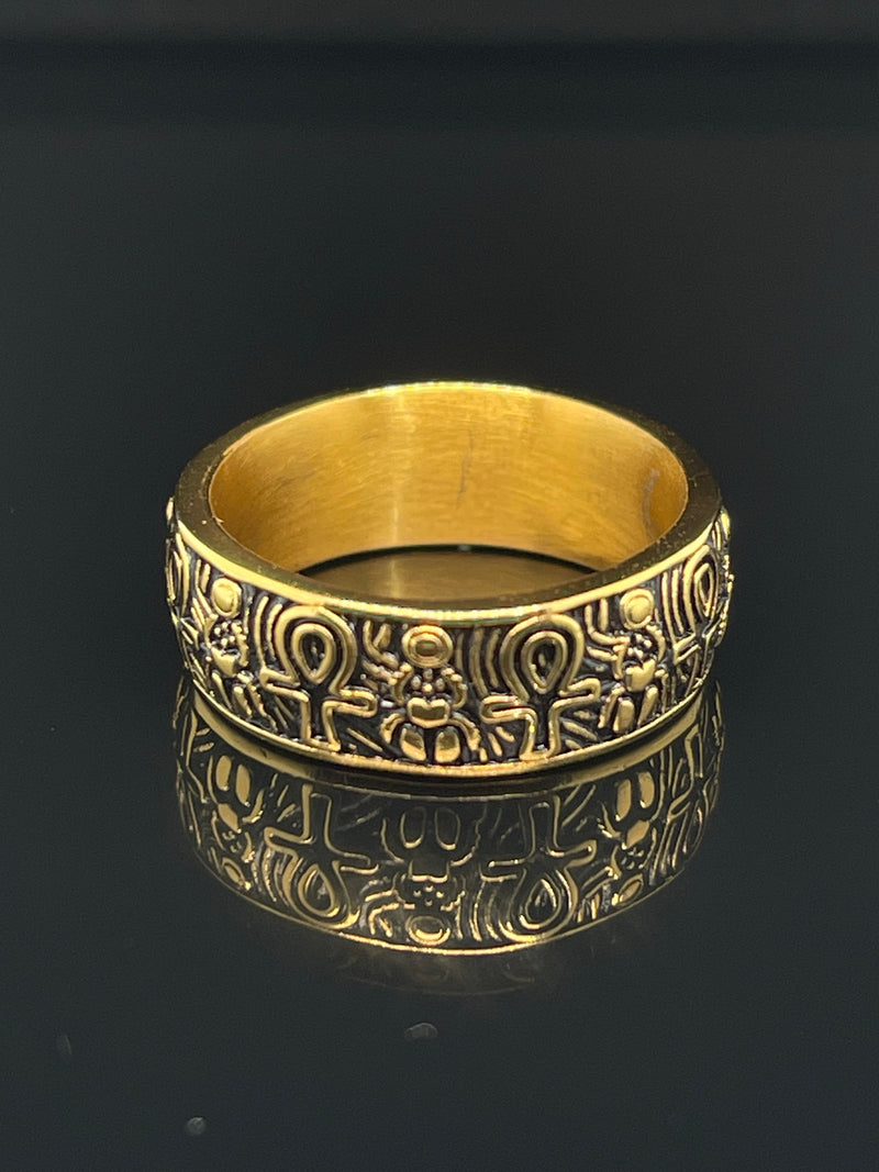 Khepra ANKH Ring